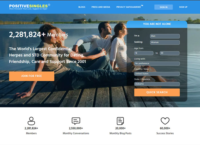 best herpes dating site